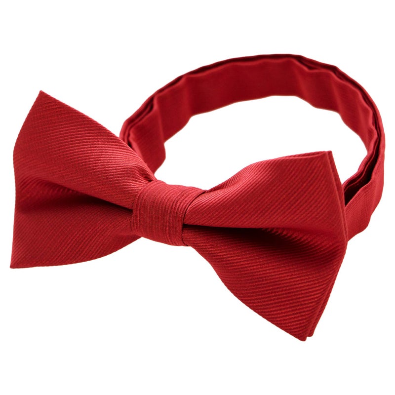 JEMYGINS Red Bow Tie Silk Bowtie and Pocket Square Hankerchief With Cufflinks Sets for Men(5) - Image 4